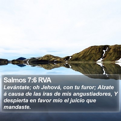 Salmos 7:6 RVA Bible Verse Image
