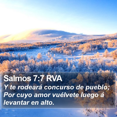 Salmos 7:7 RVA Bible Verse Image
