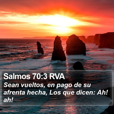 Salmos 70:3 RVA Bible Verse Image