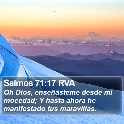 Salmos 71:17 RVA Bible Verse Image