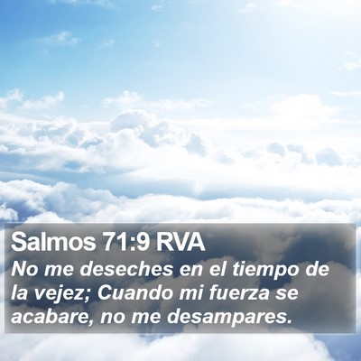Salmos 71:9 RVA Bible Verse Image