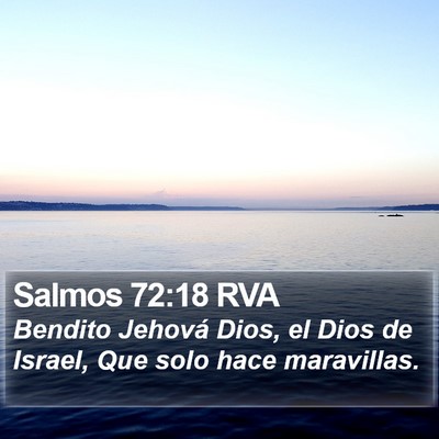 Salmos 72:18 RVA Bible Verse Image