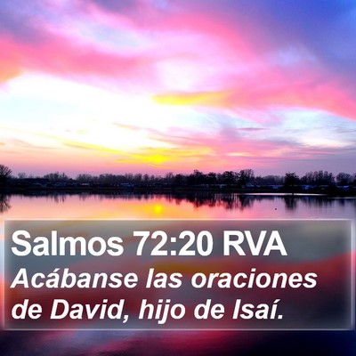 Salmos 72:20 RVA Bible Verse Image