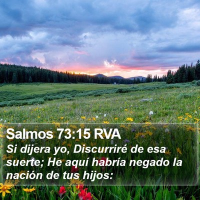 Salmos 73:15 RVA Bible Verse Image