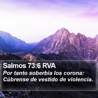 Salmos 73:6 RVA Bible Verse Image