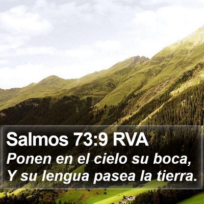 Salmos 73:9 RVA Bible Verse Image
