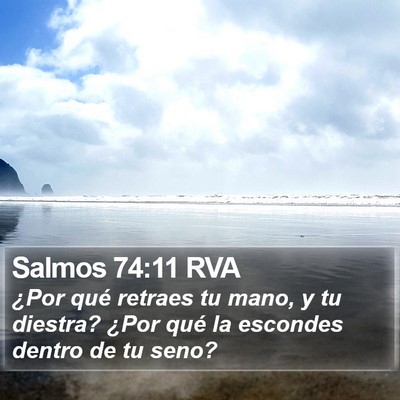 Salmos 74:11 RVA Bible Verse Image