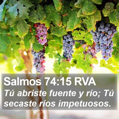 Salmos 74:15 RVA Bible Verse Image