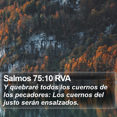 Salmos 75:10 RVA Bible Verse Image