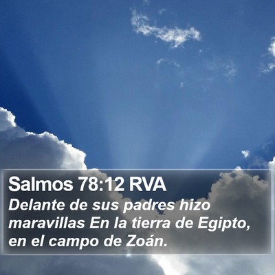 Salmos 78:12 RVA Bible Verse Image