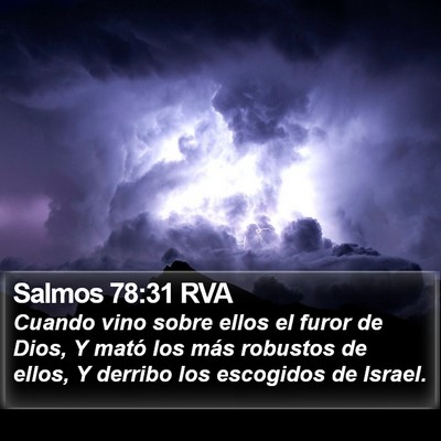 Salmos 78:31 RVA Bible Verse Image