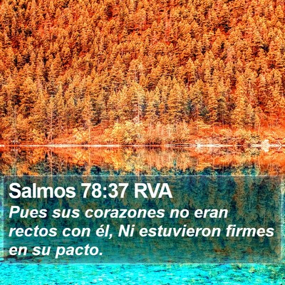 Salmos 78:37 RVA Bible Verse Image
