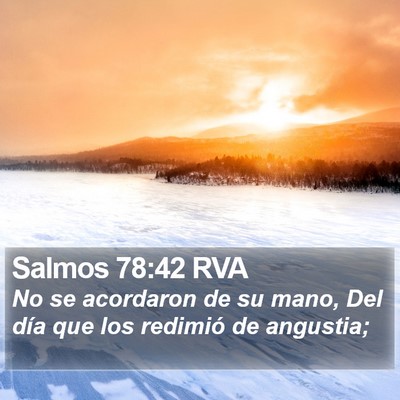 Salmos 78:42 RVA Bible Verse Image