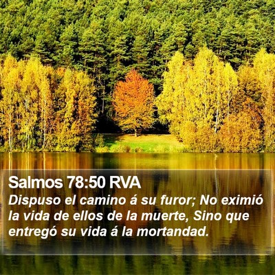 Salmos 78:50 RVA Bible Verse Image