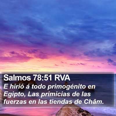 Salmos 78:51 RVA Bible Verse Image