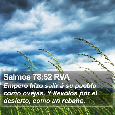 Salmos 78:52 RVA Bible Verse Image