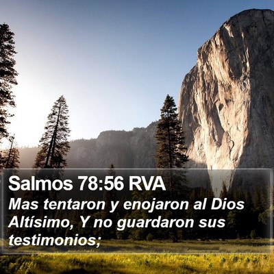 Salmos 78:56 RVA Bible Verse Image