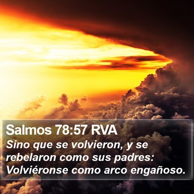 Salmos 78:57 RVA Bible Verse Image