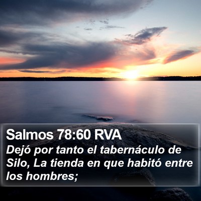 Salmos 78:60 RVA Bible Verse Image