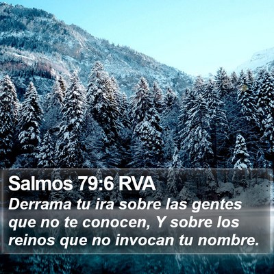Salmos 79:6 RVA Bible Verse Image