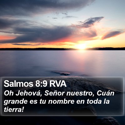 Salmos 8:9 RVA Bible Verse Image