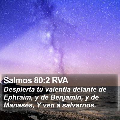 Salmos 80:2 RVA Bible Verse Image