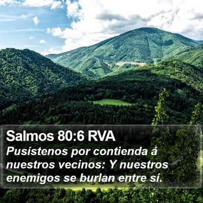 Salmos 80:6 RVA Bible Verse Image