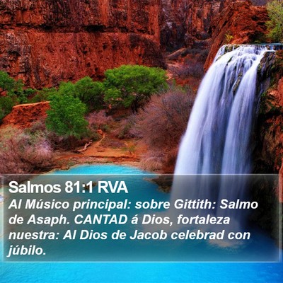 Salmos 81:1 RVA Bible Verse Image