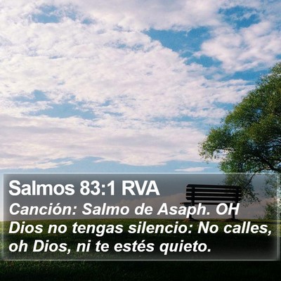 Salmos 83:1 RVA Bible Verse Image