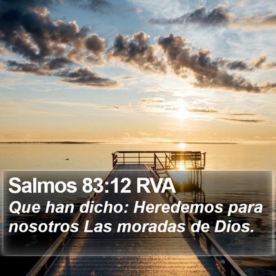Salmos 83:12 RVA Bible Verse Image