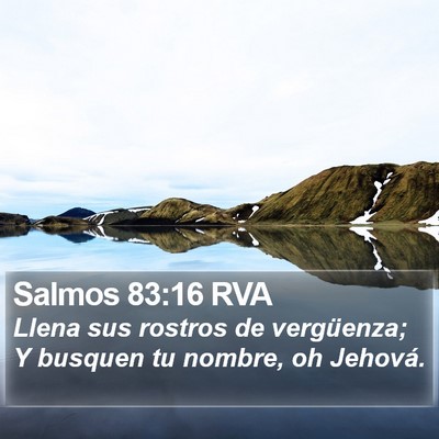 Salmos 83:16 RVA Bible Verse Image