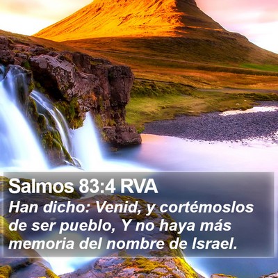 Salmos 83:4 RVA Bible Verse Image