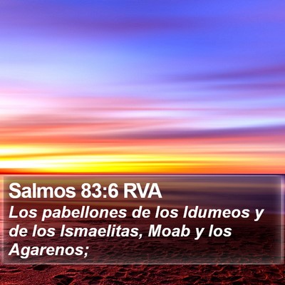 Salmos 83:6 RVA Bible Verse Image