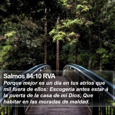Salmos 84:10 RVA Bible Verse Image