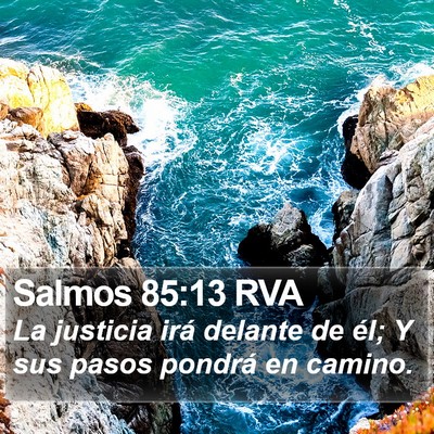 Salmos 85:13 RVA Bible Verse Image
