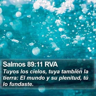 Salmos 89:11 RVA Bible Verse Image