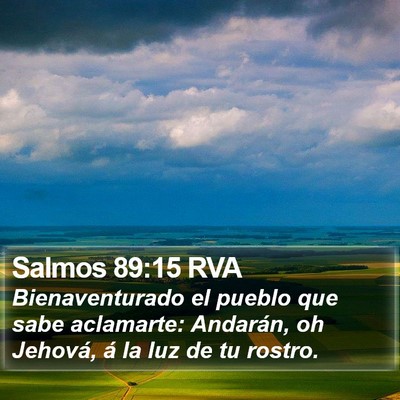 Salmos 89:15 RVA Bible Verse Image
