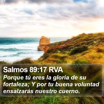 Salmos 89:17 RVA Bible Verse Image