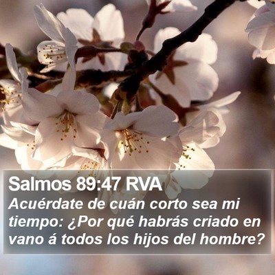 Salmos 89:47 RVA Bible Verse Image