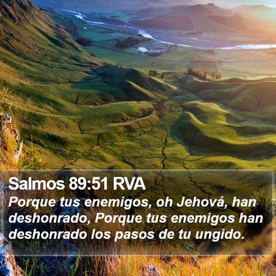 Salmos 89:51 RVA Bible Verse Image
