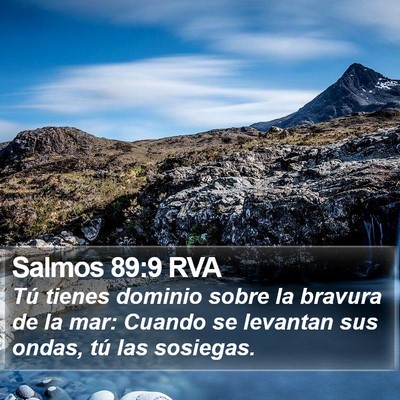 Salmos 89:9 RVA Bible Verse Image