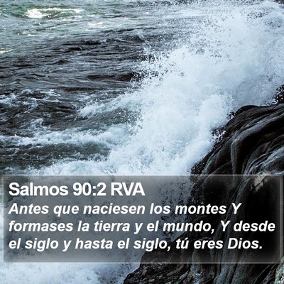 Salmos 90:2 RVA Bible Verse Image