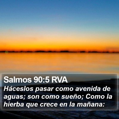Salmos 90:5 RVA Bible Verse Image