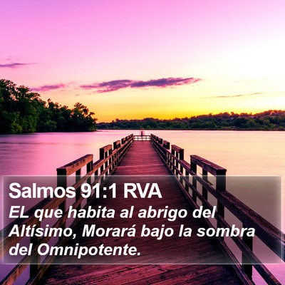 Salmos 91:1 RVA Bible Verse Image