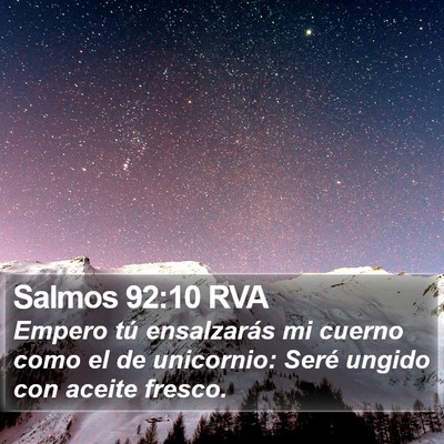Salmos 92:10 RVA Bible Verse Image