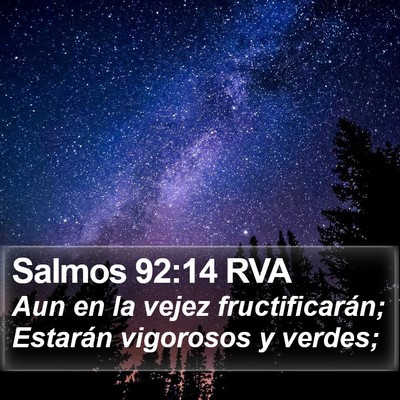 Salmos 92:14 RVA Bible Verse Image