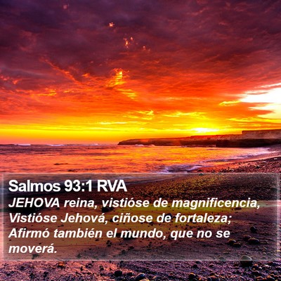 Salmos 93:1 RVA Bible Verse Image