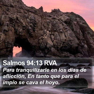 Salmos 94:13 RVA Bible Verse Image
