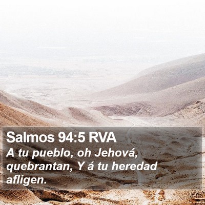 Salmos 94:5 RVA Bible Verse Image