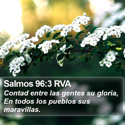 Salmos 96:3 RVA Bible Verse Image